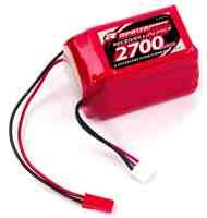 LiPo 7,4V, 2700mAh, 2/3A Hump Size, Empfängerpack (EH) ängerpack (EH) von Robitronic