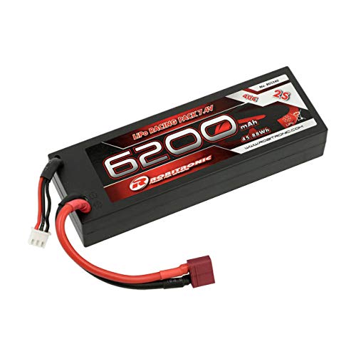 Robitronic Lipo Akku 7,4V 6200mAh 2S 40C T Stecker von Robitronic