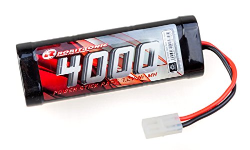 Robitronic SC4000 - NiMH 7,2V, Stick Pack, Ferngesteuerte Modelle und Zubehör, 4000mAh von Robitronic