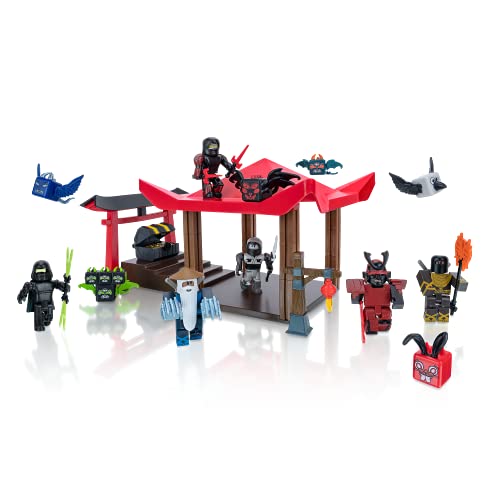 Roblox ROB0497 Ninja Legends Deluxe Spielset mit 6 Actionfiguren, Accessoires und exklusivem Spielcode, Spielzeug für Kinder ab 6 Jahren Roblox ROB0497 Ninja Legends Deluxe Spielset mit 6 Actionfiguren, Accessoires und exklusivem Spielcode, Spielzeug für Kinder ab 6 Jahren von Roblox