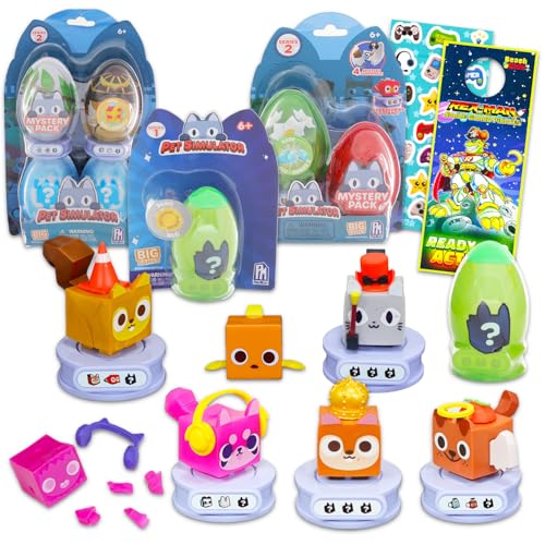 Roblox Pet Simulator Blind Bag Mini Figure Set - 7 Pack Series 2 Mystery Toy Bundle of Random Collectible Pets with a 3 DLC Codes | Party Favors Roblox Pet Simulator Blind Bag Mini Figure Set - 7 Pack Series 2 Mystery Toy Bundle of Random Collectible Pets with a 3 DLC Codes | Party Favors von Roblox