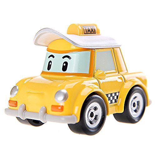 Robocar Poli -Korean Made TV Animation Toy Spielwaren- Taxi/Cab (Diecasting/Non-Transformer) von Silverlit
