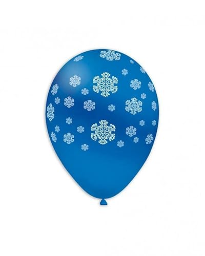 Pall. 1112 blu 52 st. bianca globo Fiocchi Neve von Rocca Fun Factory