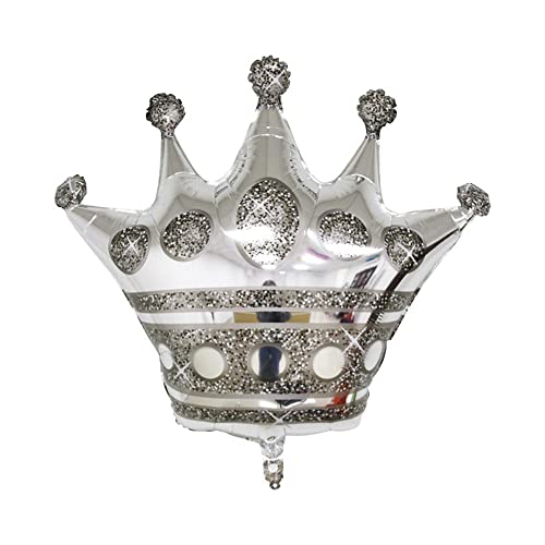 Palloncino Rocca Fun Factory Corona Argento 38-96cm. 1pz von Rocca Fun Factory