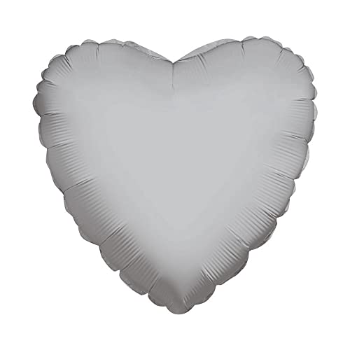 Palloncino Rocca Fun Factory Cuore Argento 36-91cm. 1pz von Rocca Fun Factory