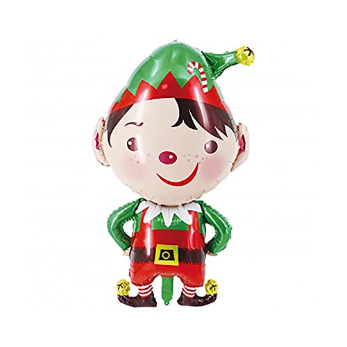 Palloncino Rocca Fun Factory Elfo di Babbo Natale 39-99cm. 1pz Palloncino Rocca Fun Factory Elfo di Babbo Natale 39-99cm. 1pz von Rocca Fun Factory