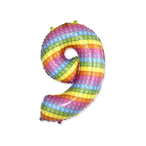 Palloncino Rocca Fun Factory Numero 9 Pop It 32-81cm. 1pz von Rocca Fun Factory