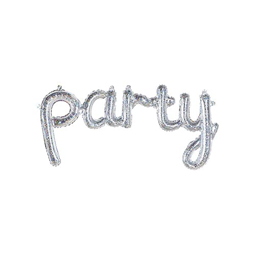 Palloncino Rocca Fun Factory Scritta PARTY in corsivo olografica 32-81cm. 1pz Palloncino Rocca Fun Factory Scritta PARTY in corsivo olografica 32-81cm. 1pz von Rocca Fun Factory