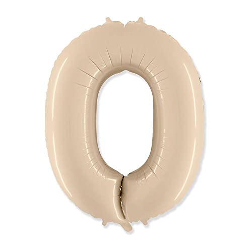 Rocca Fun Factory Palloncino Numero 0 Crema 40-101cm. 1pz von Rocca Fun Factory