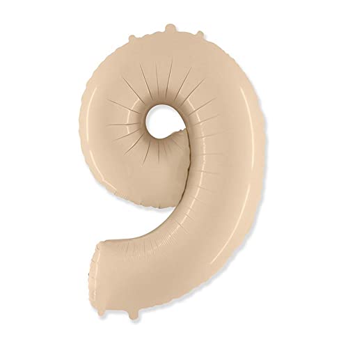 Rocca Fun Factory Palloncino Numero 9 Crema 40-101cm. 1pz von Rocca Fun Factory