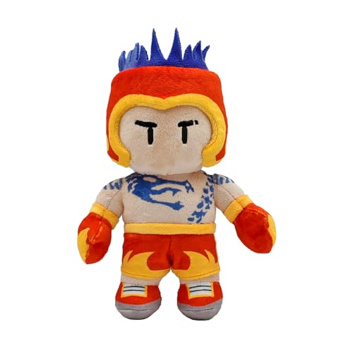 Rocco Giocattoli - Stumble Guys 2 - Plüsch Cyb3Rp!Nk 20 cm von Rocco Giocattoli