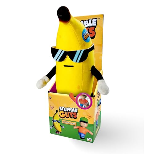 Rocco Giocattoli Stumble Guys Plüschtier 25 cm mit Banana Guy Funktionen von Rocco Giocattoli
