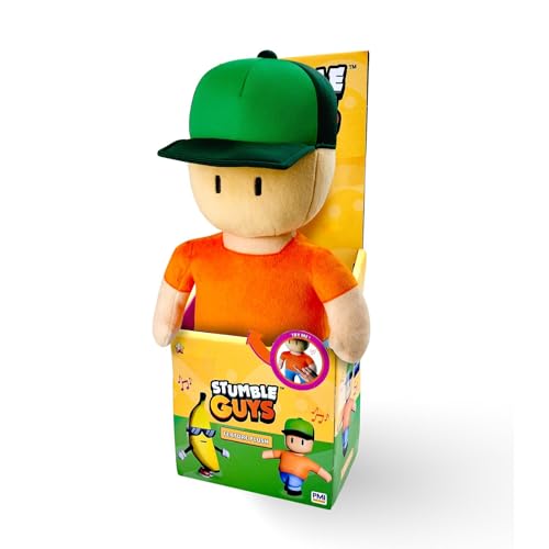 Rocco Giocattoli Stumble Guys Plüschtier 25 cm mit Mr Stumble Funktionen Rocco Giocattoli Stumble Guys Plüschtier 25 cm mit Mr Stumble Funktionen von Rocco Giocattoli