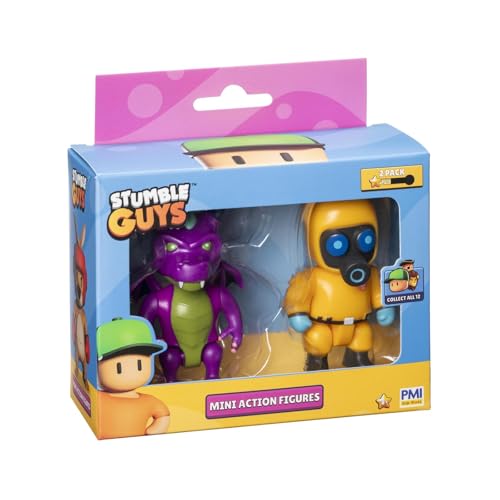 Rocco Giocattoli Stumble Guys2 Actionfigur 8 cm 2-Pack AST C von Rocco Giocattoli