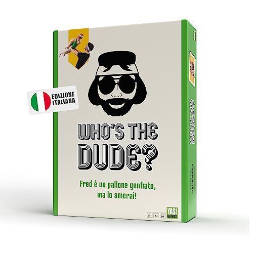 Rocco Giocattoli YAS Games - Who's The Dude? - Der einzige auf Italienisch von Rocco Giocattoli