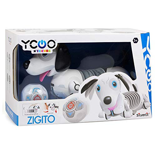 Rocco Spielzeug - Zigito Hund Robot, Mehrfarbig, 88570 von Rocco Giocattoli