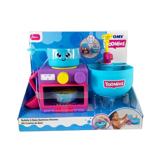 Tomy Toomies Bubble Bake Kitchen - Spielzeugküche für das Bad 4 in 1 von Rocco Giocattoli