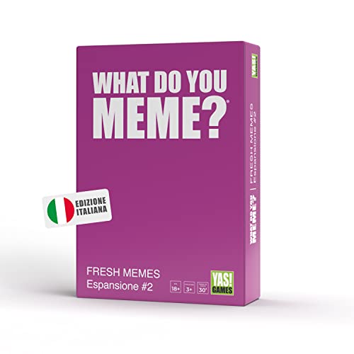 What Do You Meme Erweiterung Fresh Meme II - Yas Games - Das Einzigartige Auf Italienisch von Rocco Giocattoli