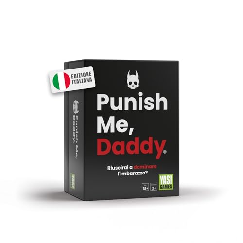 Rocco Giocattoli Yas Games – Punish Me, Daddy – Das einzige auf Italienisch – Partyspiel für 2 oder mehr Spieler ab 18 Jahren von Rocco Giocattoli