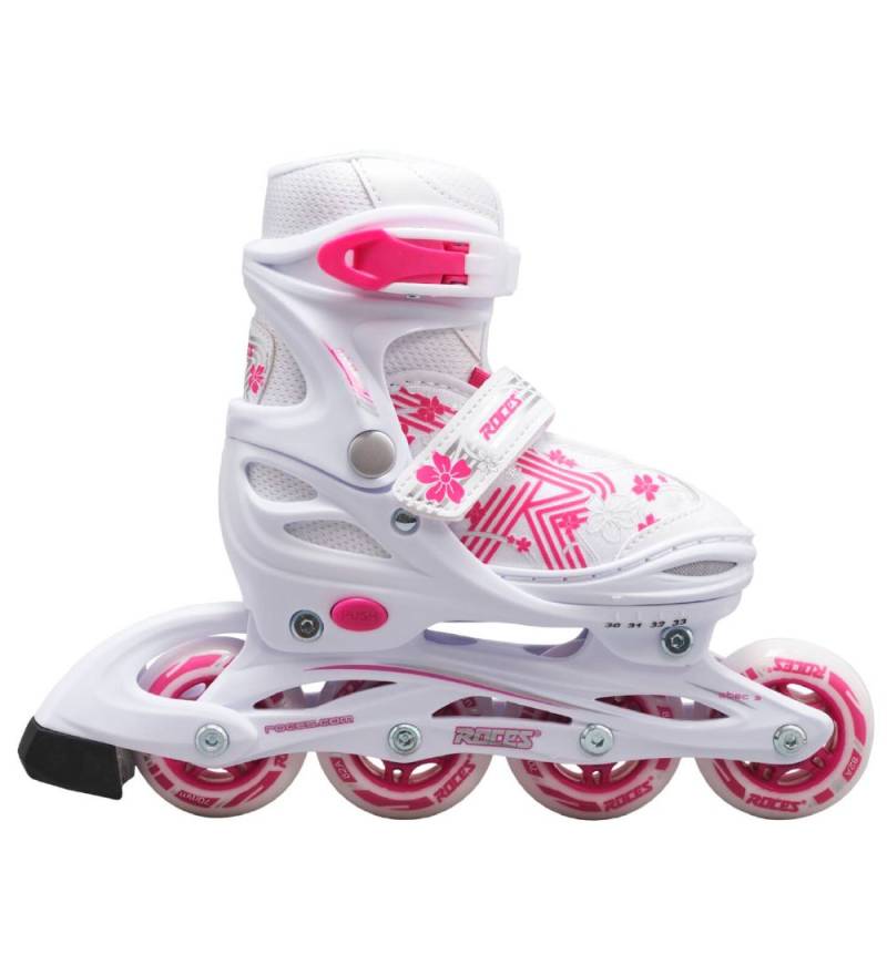 Roces Rollschuhe - Jokey 3.0 Mädchen - Weiß/Pink - Inlineskates - Roces - 38/41 - Rollschuhe Roces Rollschuhe - Jokey 3.0 Mädchen - Weiß/Pink - Inlineskates - Roces - 38/41 - Rollschuhe von Roces