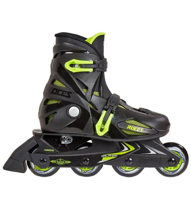 Roces Rollschuhe - Orlando III - Schwarz/Limette - Inline - Roces - 25/29 - Rollschuhe Roces Rollschuhe - Orlando III - Schwarz/Limette - Inline - Roces - 25/29 - Rollschuhe von Roces