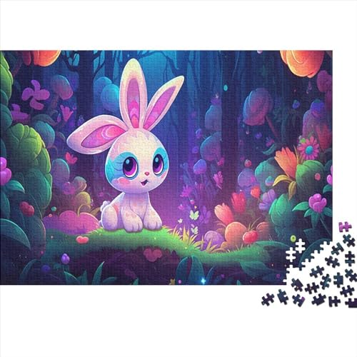 1000 Pieces Puzzles for Adults Teenagers Hase DIY Tier Puzzle Puzzles Für Erwachsene Klassische Puzzles Schweres Lernspielzeug Erwachsene Kinder 1000 Stück von Rochile