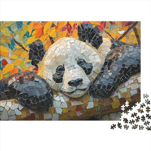 Puzzle 1000 Stück Erwachsene Panda DIY Tier Puzzle Stress Relieve Family Puzzle Game Children EduKatzeional Game Toy Gift von Rochile