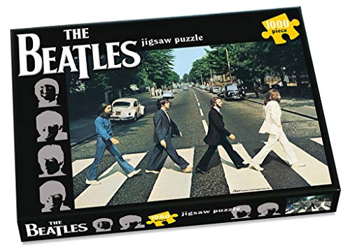 The Beatles Abbey Road Albumcover 1000 Teile Jigsaw Puzzle von Rock Saws