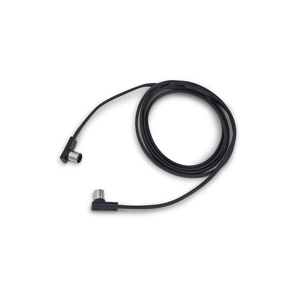 RockBoard Flat MIDI Cable 200 cm Black MIDI-Kabel von RockBoard