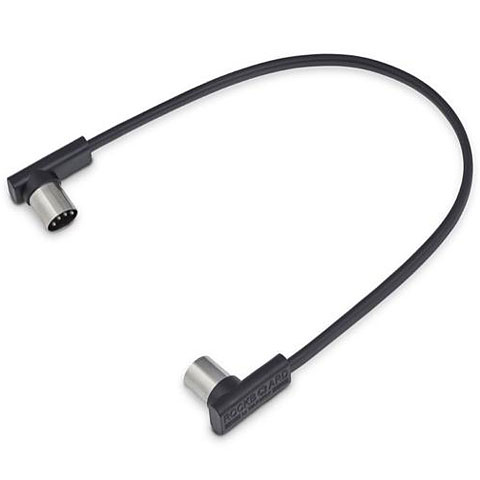 RockBoard Flat MIDI Cable 30 cm Black MIDI-Kabel RockBoard Flat MIDI Cable 30 cm Black MIDI-Kabel von RockBoard