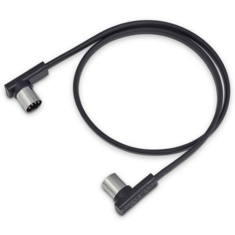 RockBoard Flat MIDI Cable 60 cm Black MIDI-Kabel von RockBoard