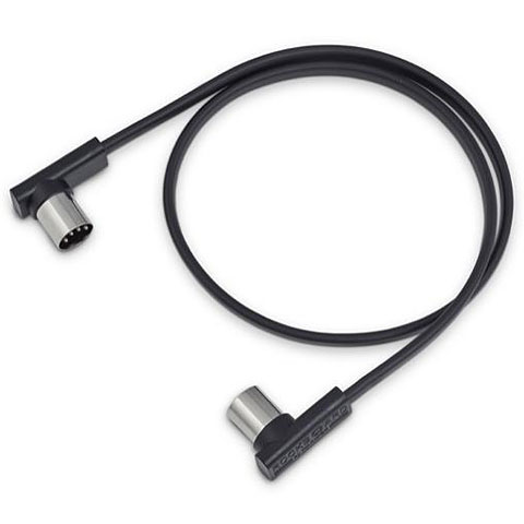RockBoard Flat MIDI Cable 60 cm Black MIDI-Kabel RockBoard Flat MIDI Cable 60 cm Black MIDI-Kabel von RockBoard