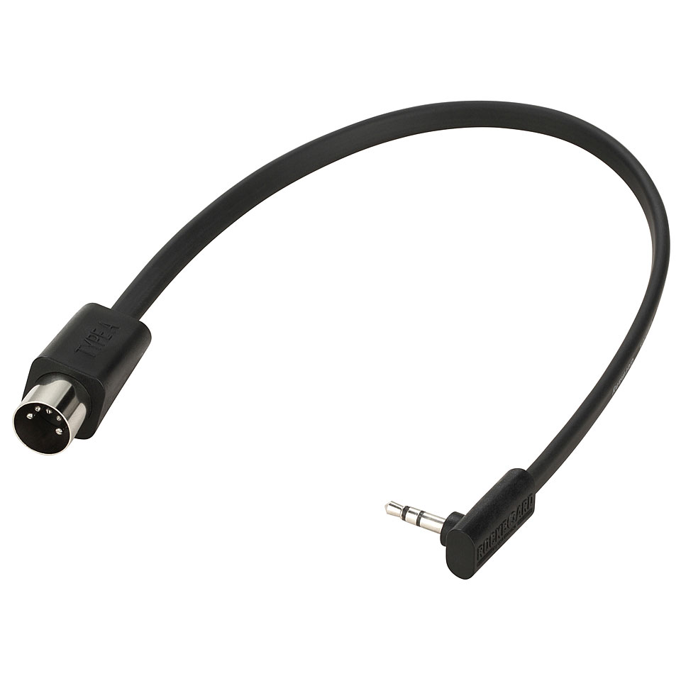 RockBoard Flat TRS to MIDI Cable, TRS-MIDI Type A - 30 cm MIDI-Kabel RockBoard Flat TRS to MIDI Cable, TRS-MIDI Type A - 30 cm MIDI-Kabel von RockBoard