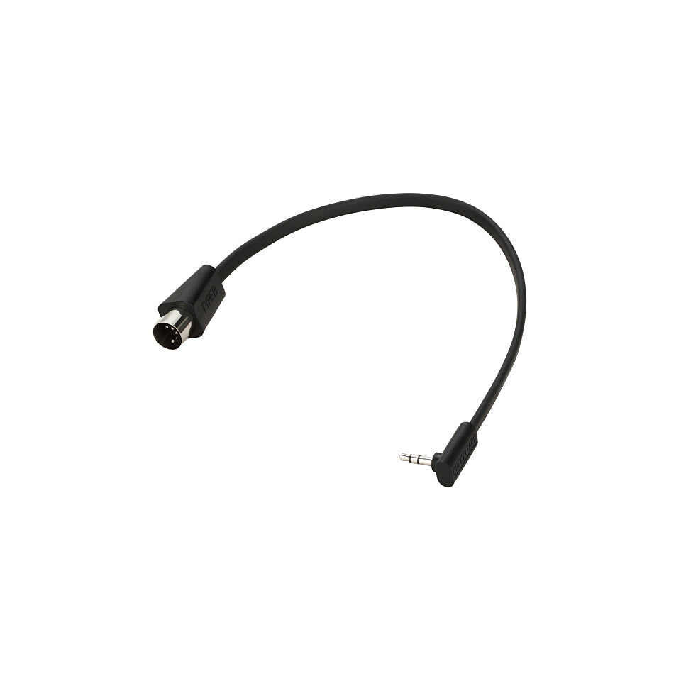 RockBoard Flat TRS to MIDI Cable, TRS-MIDI Type B - 30 cm MIDI-Kabel von RockBoard