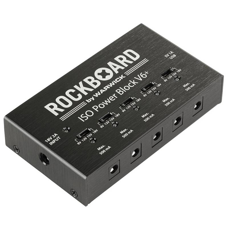 RockBoard Power Block ISO V6+ Netzteil Gitarre/Bass von RockBoard