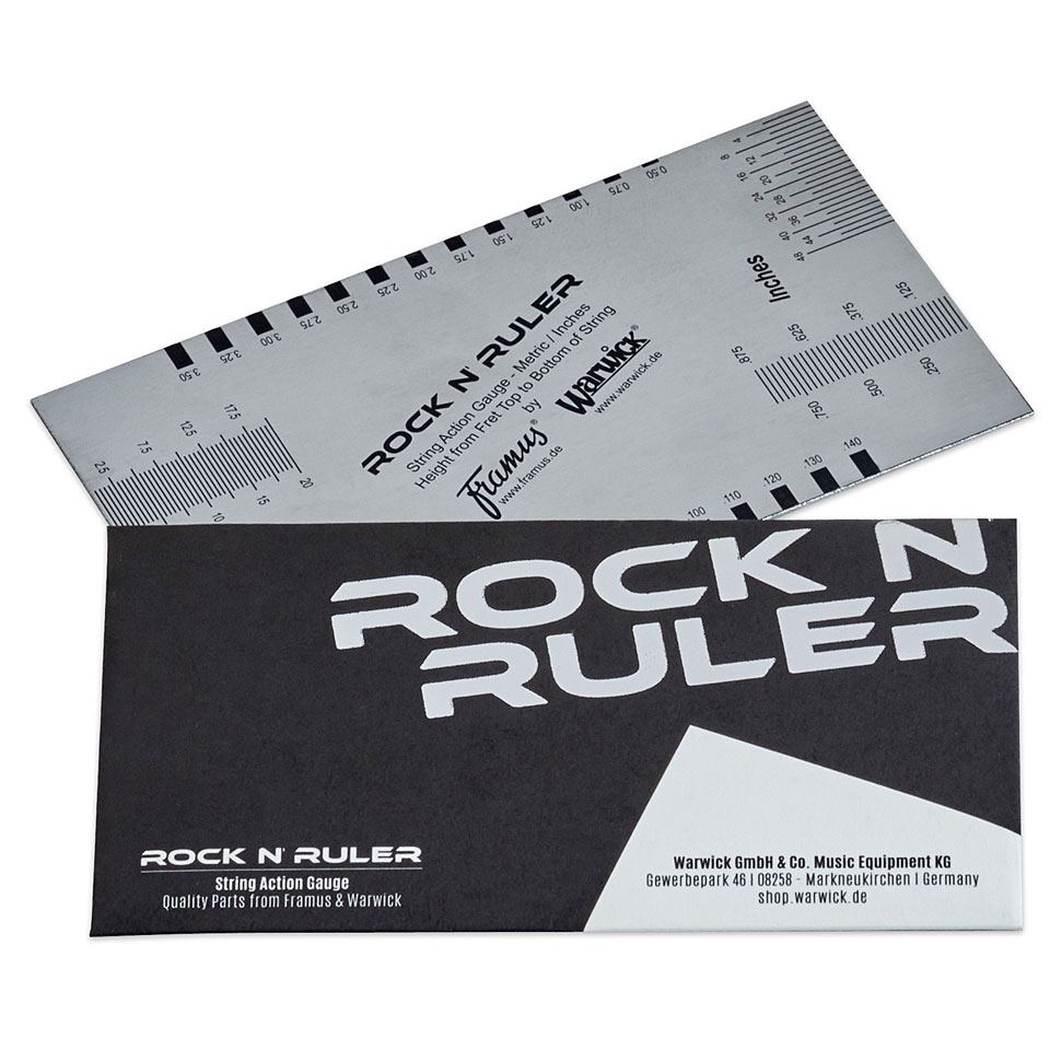 RockCare Rock n&#39; Ruler Werkzeug Gitarre/Bass von RockCare