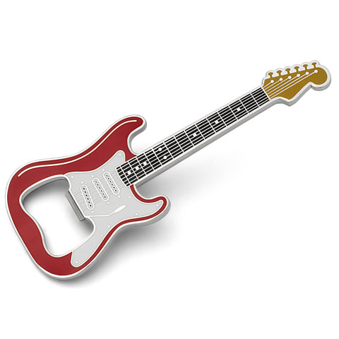 Rockbites Bottle Opener - Strat Red Flaschenöffner Rockbites Bottle Opener - Strat Red Flaschenöffner von Rockbites