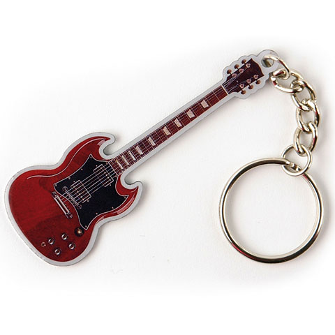 Rockbites Keychain - SG Red Schlüsselanhänger Rockbites Keychain - SG Red Schlüsselanhänger von Rockbites
