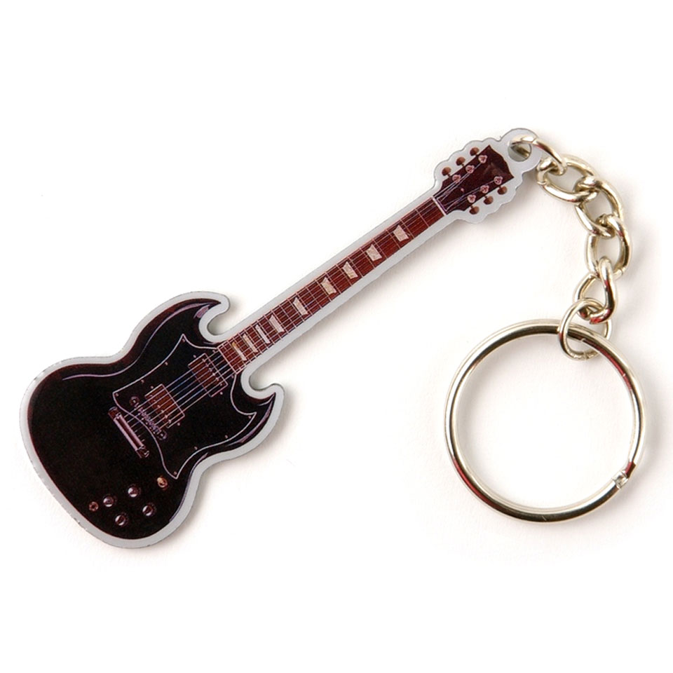 Rockbites Keychain - SG Black Schlüsselanhänger Rockbites Keychain - SG Black Schlüsselanhänger von Rockbites