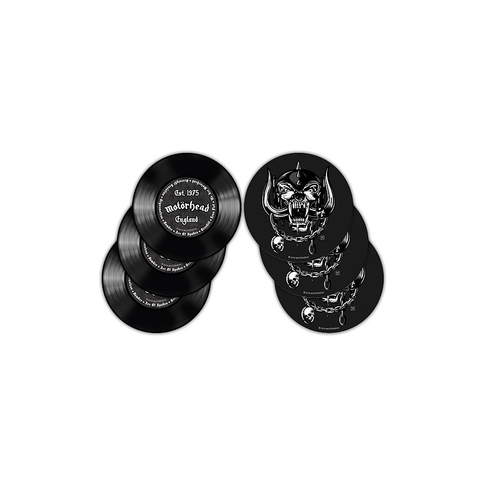 Rockbites coasters vinyl record Motörhead Geschenkartikel Rockbites coasters vinyl record Motörhead Geschenkartikel von Rockbites