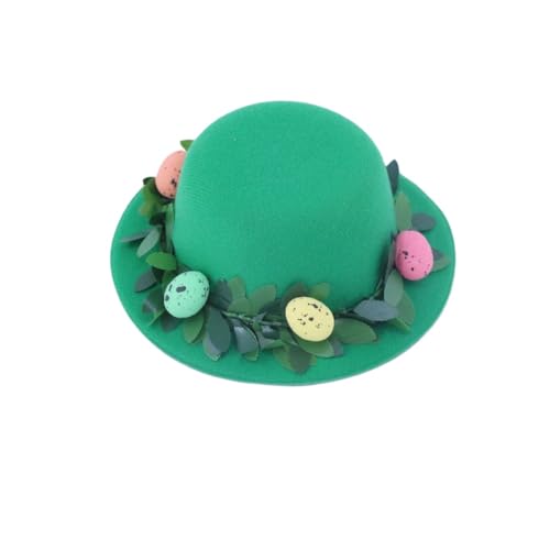 Rocky Green Osterhasen-Eier-Party-Hut-Set – festliche Stirnbänder für Kinder und Erwachsene, Osterfeier-Zubehör (6 Stile) (Gras) von Rocky Green