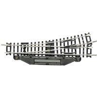 22261 N Fleischmann Gleis (ohne Bettung) Weiche, elektrisch, links 112.6 mm 15 ° 362.6 mm 1 St. von Roco