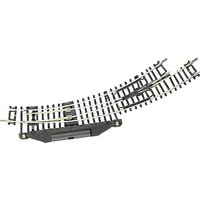 22273 N Fleischmann Gleis (ohne Bettung) Bogenweiche, elektrisch, links 42 ° 194.6 mm, 228.2 mm 1 St. von Roco