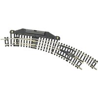 22275 N Fleischmann Gleis (ohne Bettung) Bogenweiche, elektrisch, rechts 42 ° 194.6 mm, 228.2 mm 1 St. von Roco