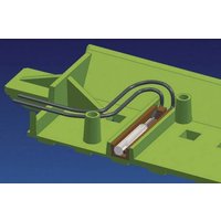 Roco 61193 H0 geoLINE (mit Bettung) Reed-Kontakt-Schalter von Roco