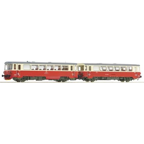 70380 Dieseltriebwagen 810 365-7 mit Beiwagen, ZSSK, Ep. V - VI von Roco