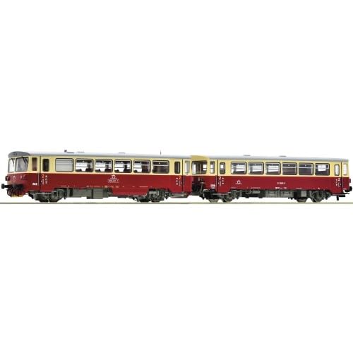 7700023 H0 Dieseltriebwagen 810 491-1 mit Beiwagen, ZSSK, Ep. V-VI 7700023 H0 Dieseltriebwagen 810 491-1 mit Beiwagen, ZSSK, Ep. V-VI von Roco
