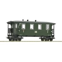 ROCO 34060 H0e Vierachsiger Waldbahn-Personenwagen grün, DR, Ep. III-IV ROCO 34060 H0e Vierachsiger Waldbahn-Personenwagen grün, DR, Ep. III-IV von Roco