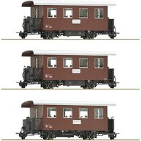 ROCO 34103 H0e 3-tlg. Set: Schmalspur-Personenwagen Biho/s, ÖBB, Ep. IV ROCO 34103 H0e 3-tlg. Set: Schmalspur-Personenwagen Biho/s, ÖBB, Ep. IV von Roco
