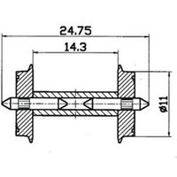 ROCO 40192 H0 NEM-Normradsatz ROCO 40192 H0 NEM-Normradsatz von Roco